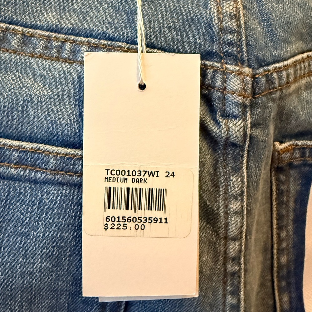 Derek Lam 10 Crosby Eden 5 Pocket High Risk Medium Dark 24 NWT - Picture 5 of 8